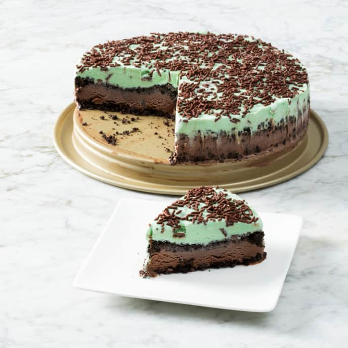 Mint Chocolate Chip Ice Cream Cake Recipe - NYT Cooking