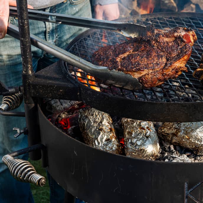 KUDU Grills The KUDU Grill - Steel, Backyard