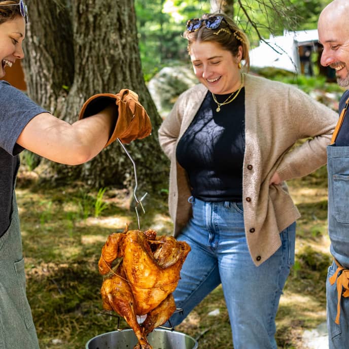 The Best Deep Fried Turkey Recipe - Smoked BBQ Source