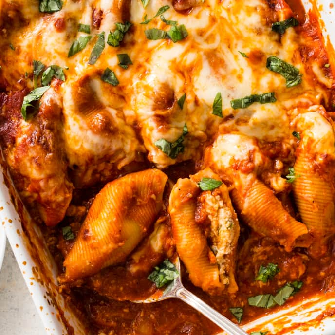 Stuffed Shells - The Cozy Cook