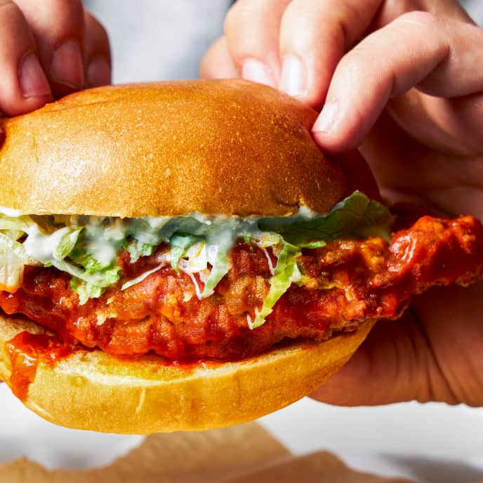Epic Buffalo Fried Chicken Sandwiches | Cook's Illustrated