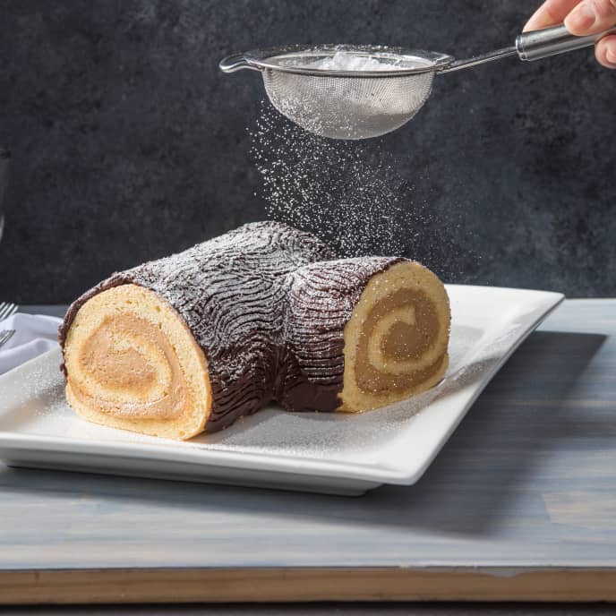 My Easy Yule Log Cake Hack Requires Zero Baking