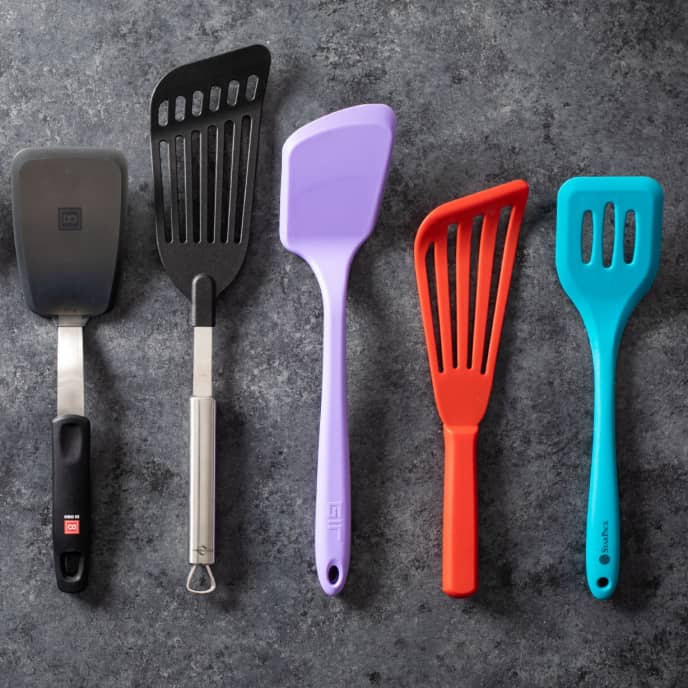 10 Pieces Mini Spatula Bulk Small Silicone Turner Heat Resistant Slotted  Spatula Colorful Egg Spatula Flipper Non Stick Cookware For Fish Eggs  Pancake