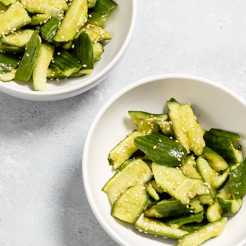 Kid Friendly Smashed Cucumber Salad Recipe America S Test