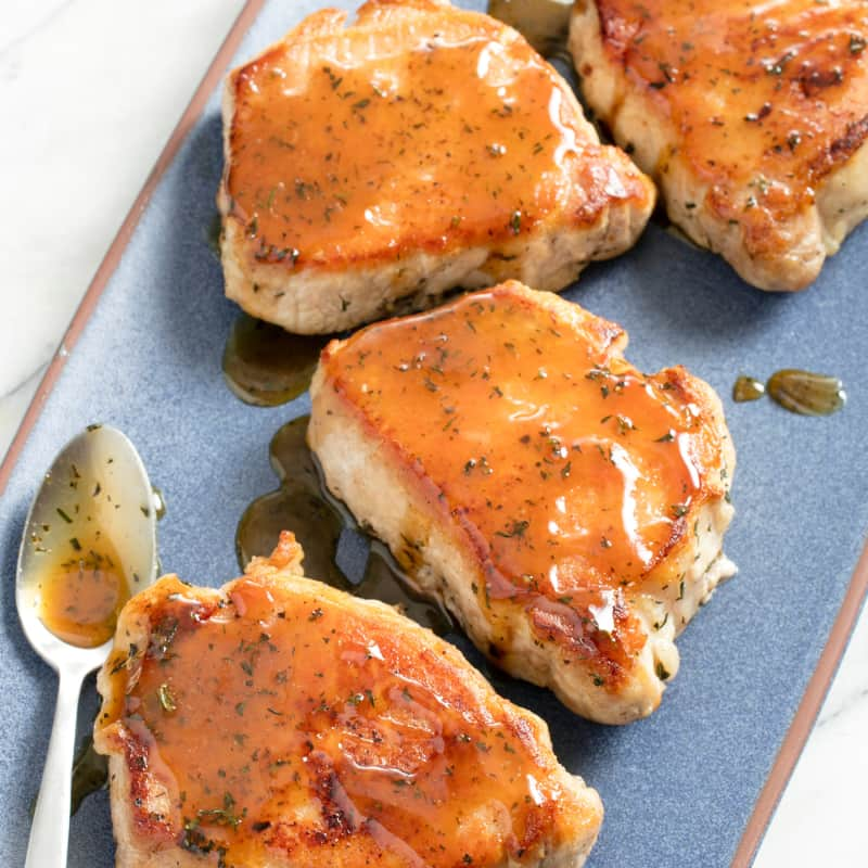 Apple Cider-Glazed Pork Chops Recipe for Kids | America's Test Kitchen Kids