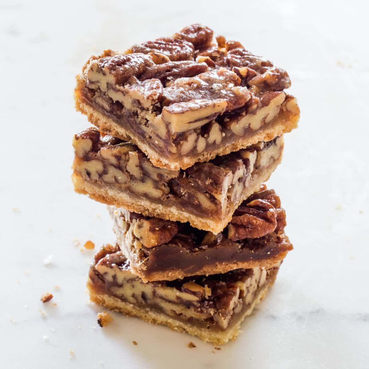 Ultranutty Pecan Bars Cooks Illustrated