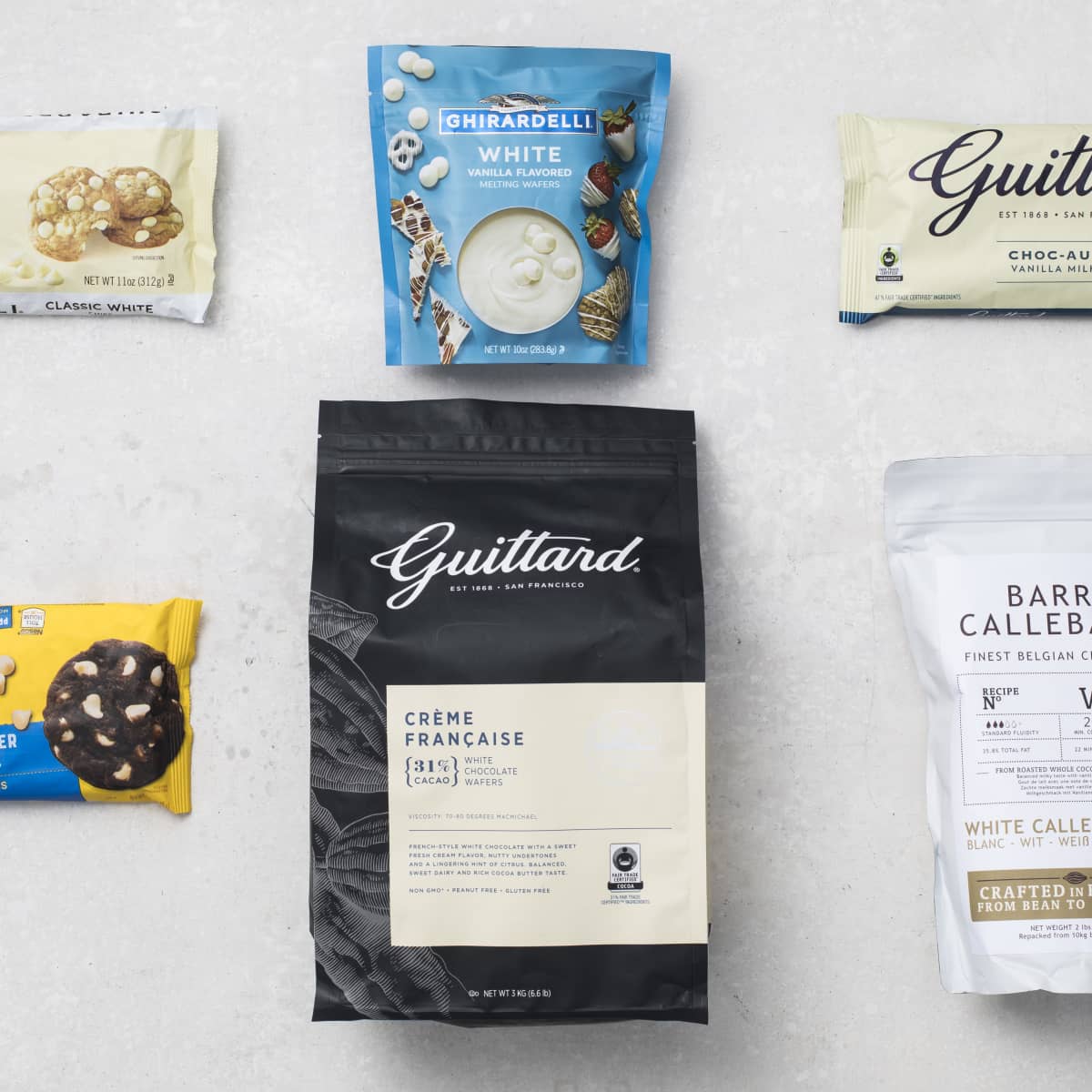 The Best White Chocolate Chips Cook S Illustrated White chocolate ganache is nothing but pure chocolate melted with a generous amount of boiling fresh thickened creamcream is used as an ingredient in many foods, including ice cream, many. the best white chocolate chips cook s