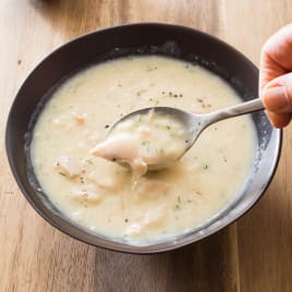 Greek Chicken and Rice Soup with Egg and Lemon (Avgolemono)