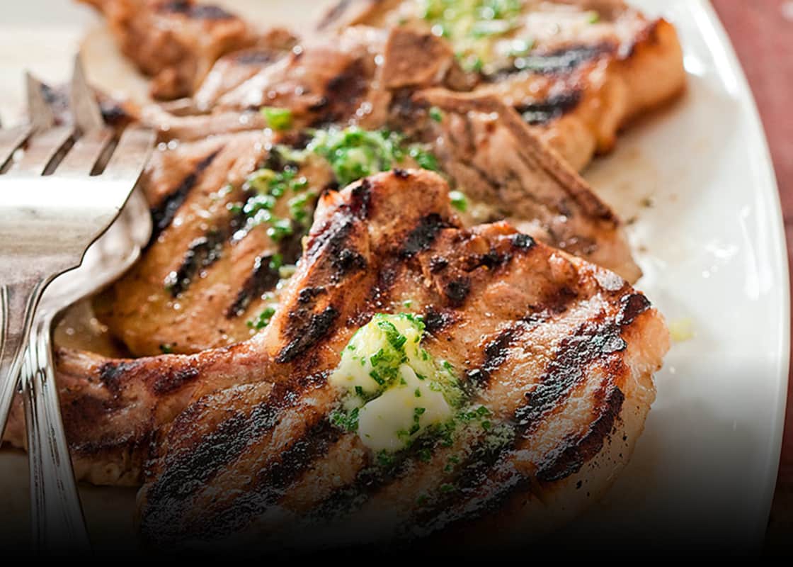 Grilling thin pork chops on sale