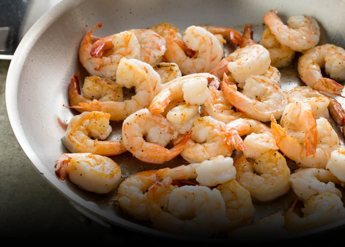 Pan-Seared Shrimp with Garlic-Lemon Butter