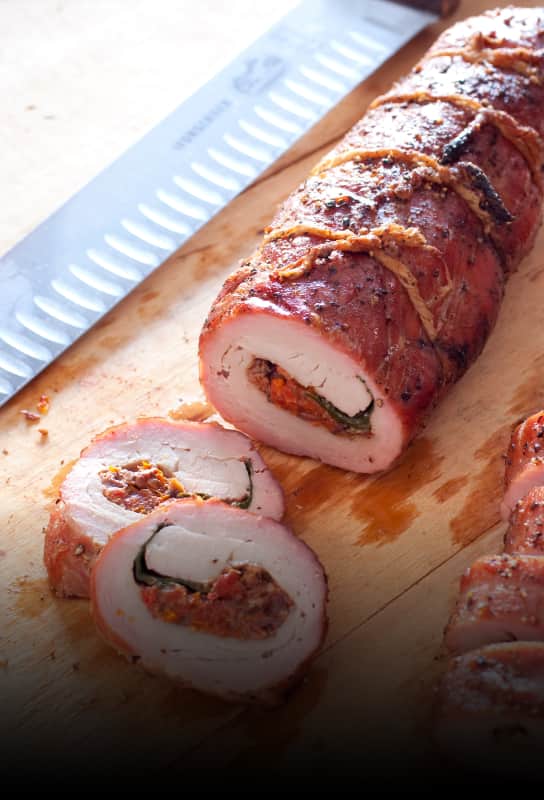 Grilled Stuffed Pork Tenderloin America s Test Kitchen