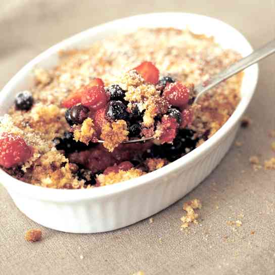 Fresh Berry Gratin