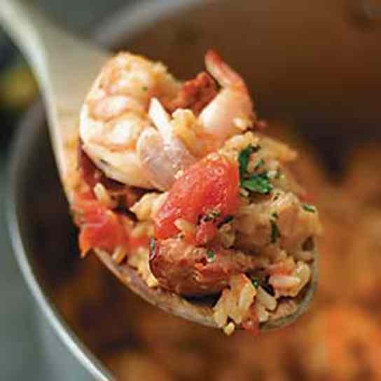 Chicken and Shrimp Jambalaya