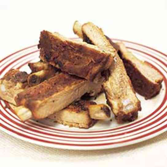 Oven-Barbecued Spareribs