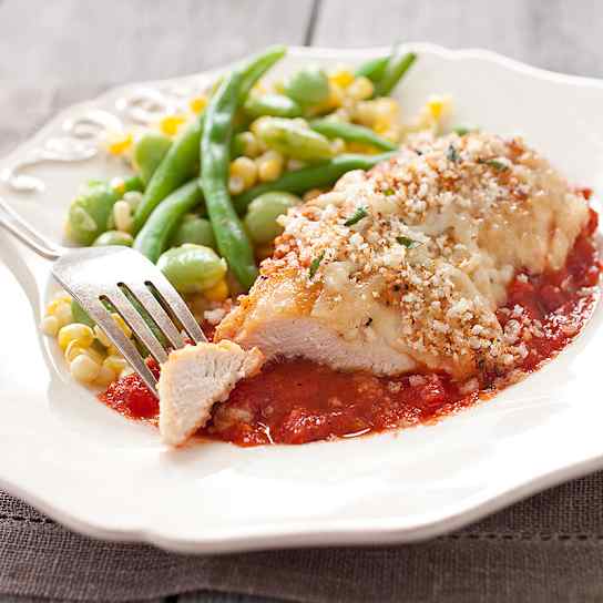 Skillet Chicken Parmesan