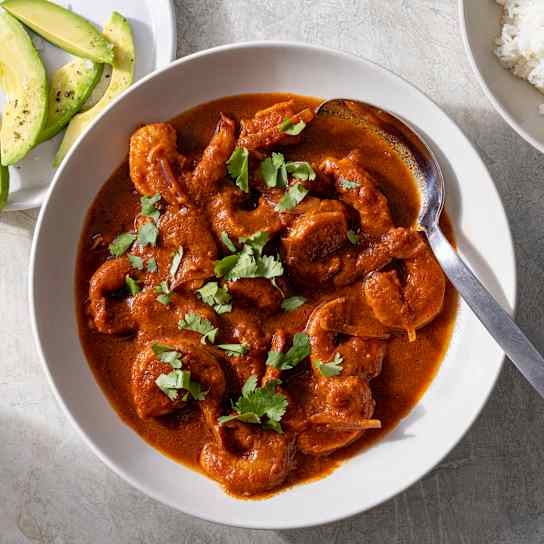 Camarones a la Diabla