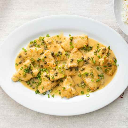 Miso Chicken Piccata