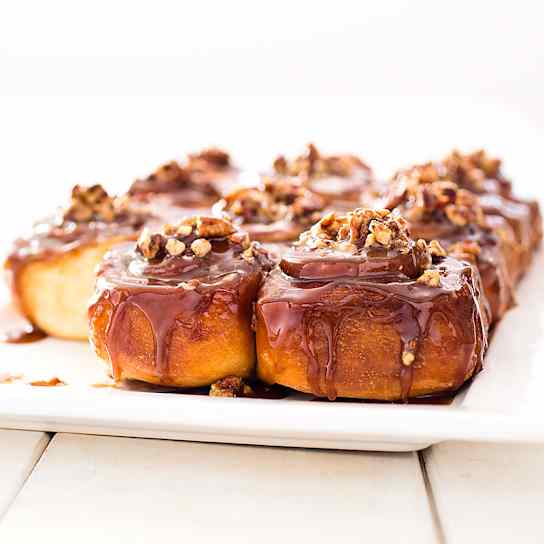 Sticky Buns with Pecans
