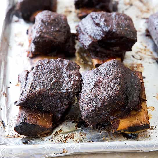 Indoor Barbecue Beef Short Ribs