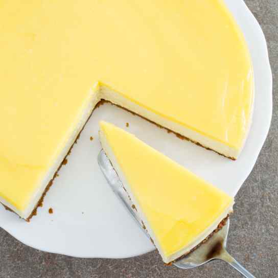 Triple Citrus Cheesecake