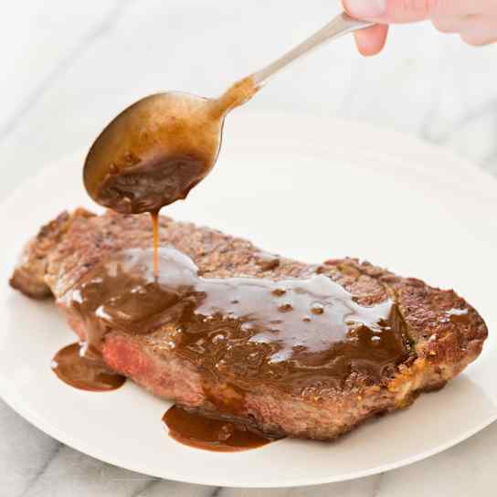 Sauce Base for Steak Diane—Demi-glace