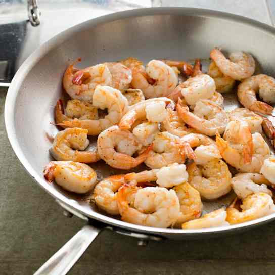Pan-Seared Shrimp