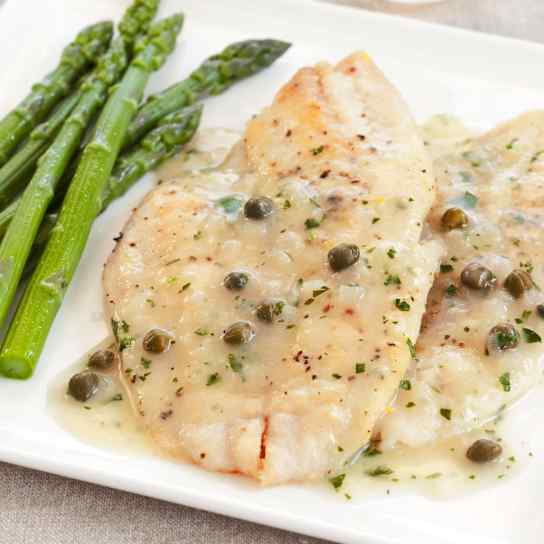 Fish Meuniere with Capers