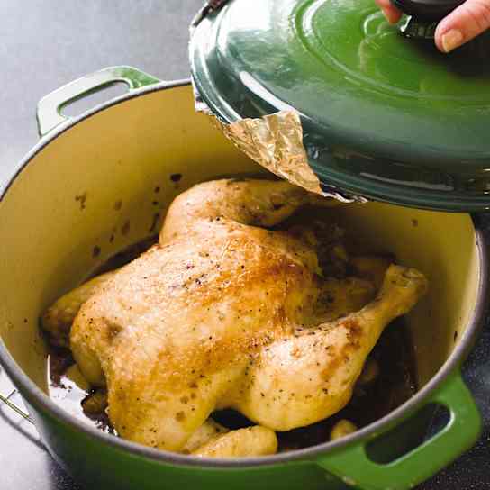 French Chicken in a Pot