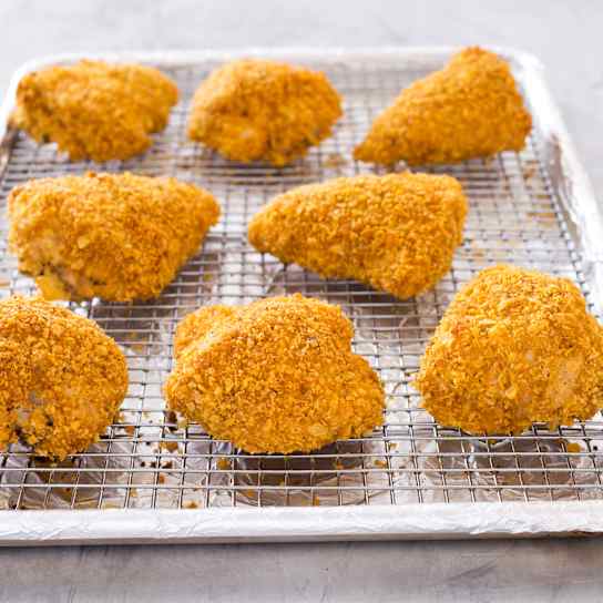 The Best Oven-Fried Chicken