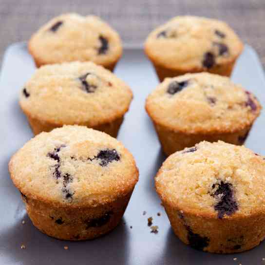 Gluten-Free Blueberry Muffins