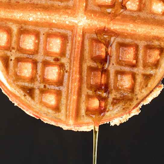 Blender-Milled Whole-Wheat Buttermilk Waffles