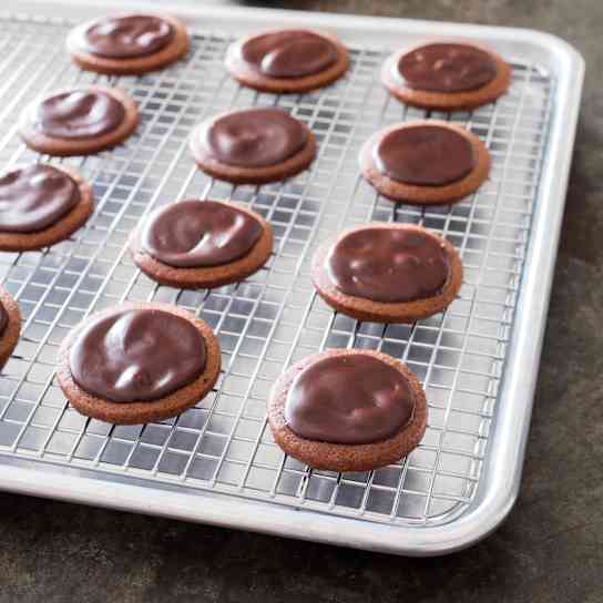 Mexican Chocolate Butter Cookies