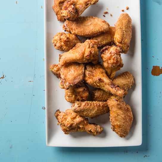 Grill-Fried Chicken Wings
