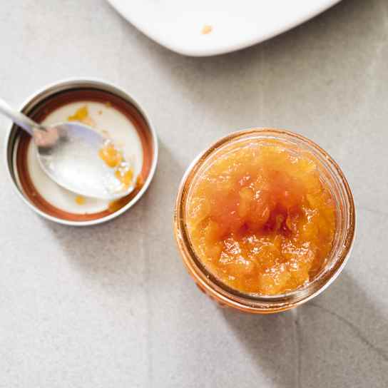 Peach-Bourbon Jam