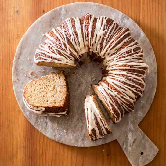 Cider-Glazed Apple Bundt Cake
