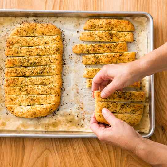 Garlic and Herb Breadsticks