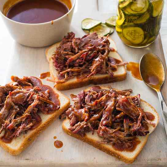 Shredded Barbecued Beef
