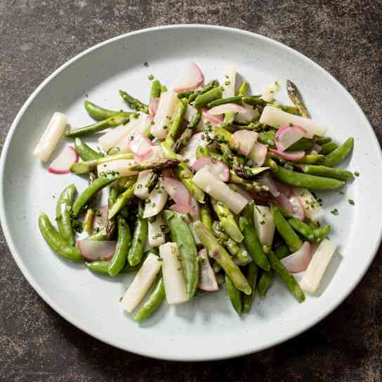 Buttery Spring Vegetables