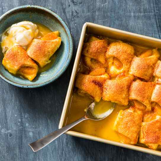 Peach Dumplings