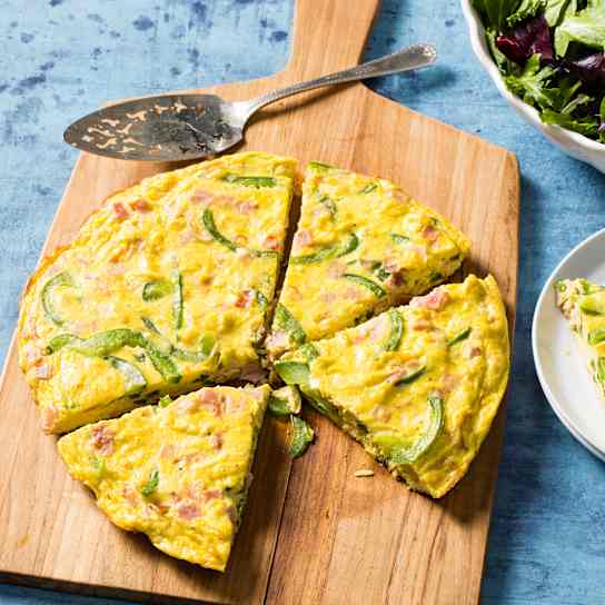 Ham and Jack Frittata