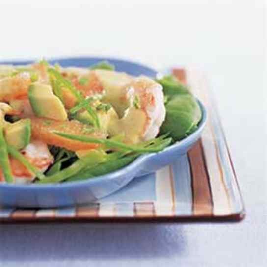 Shrimp Salad with Avocado and Grapefruit