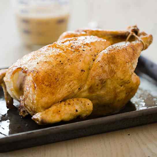 Garlic Roast Chicken