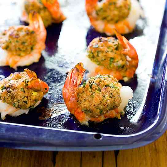 Baked Stuffed Shrimp