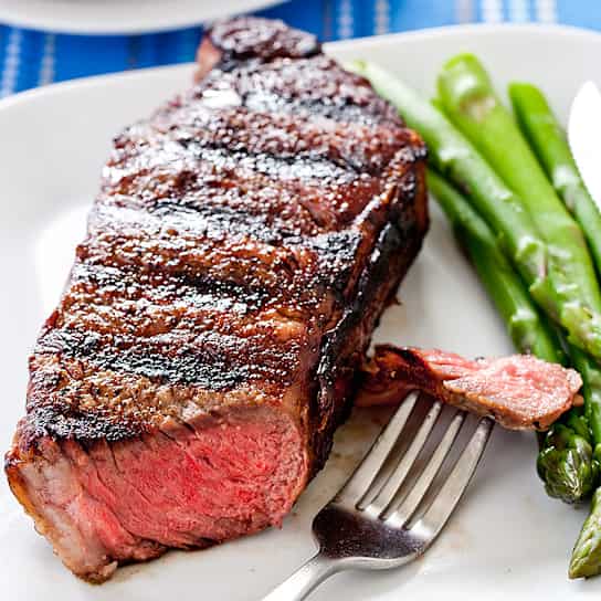 Char-Grilled Steaks