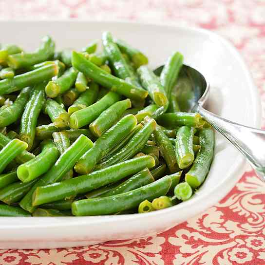 Lemony Green Beans