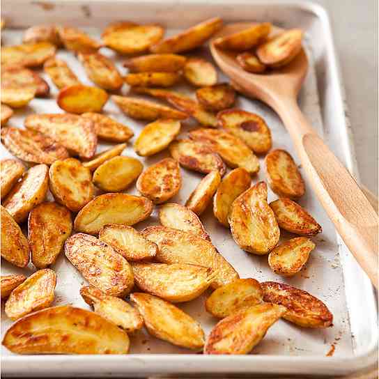 Crisp Roasted Fingerling Potatoes