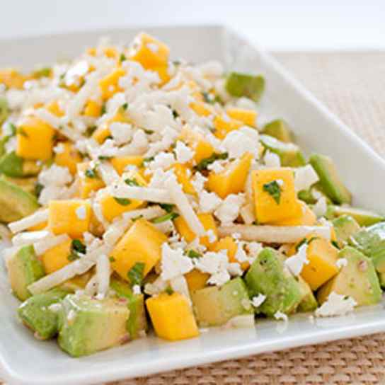 Avocado Salad with Mango and Jicama