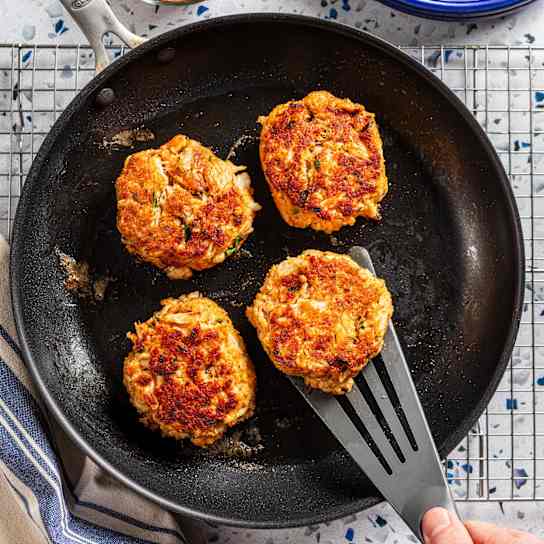 Pan-Seared Maryland-Style Crab Cakes