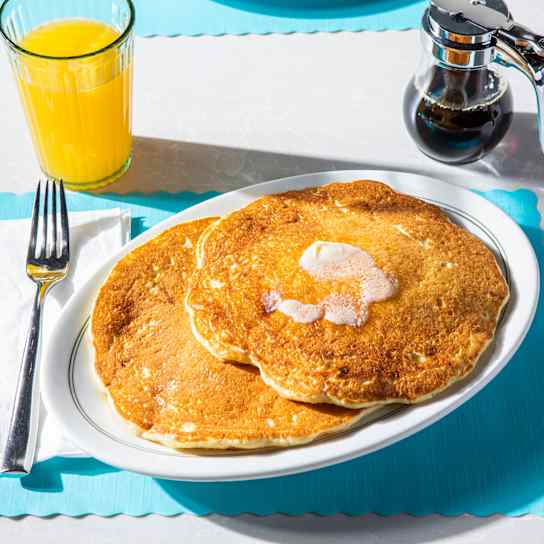 Palace Diner Lemon-Buttermilk Flapjacks