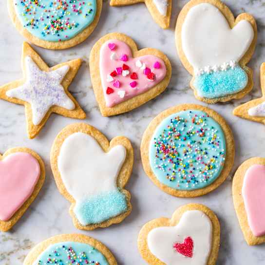 Glazed Sugar Cookies